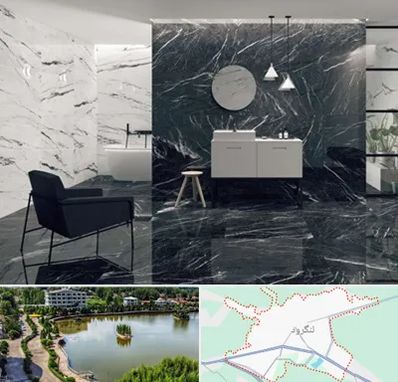 فروشگاه سنگ مرمریت در لنگرود