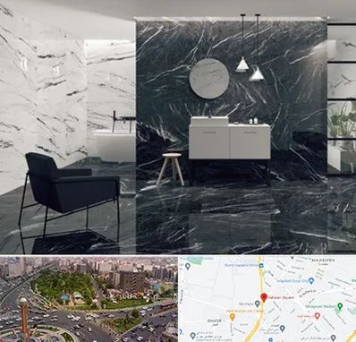 فروشگاه سنگ مرمریت در سبلان 