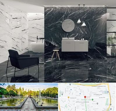 فروشگاه سنگ مرمریت در سرسبز 