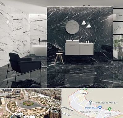فروشگاه سنگ مرمریت در پرند