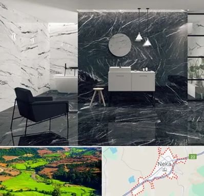 فروشگاه سنگ مرمریت در نکا