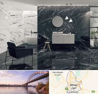 فروشگاه سنگ مرمریت در اهواز