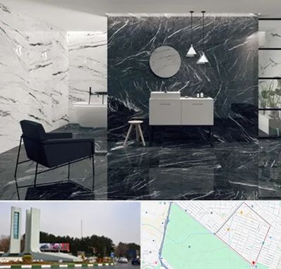 فروشگاه سنگ مرمریت در بلوار فلسیطین مشهد