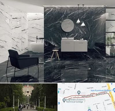 فروشگاه سنگ مرمریت در بلوار معلم رشت 