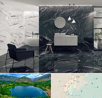 فروشگاه سنگ مرمریت در رودبار