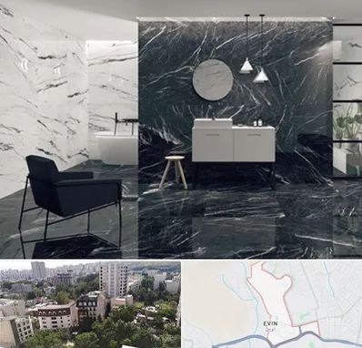 فروشگاه سنگ مرمریت در اوین