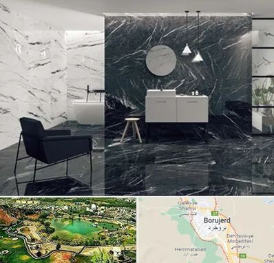 فروشگاه سنگ مرمریت در بروجرد