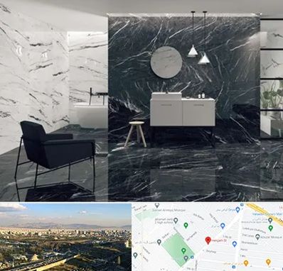 فروشگاه سنگ مرمریت در هنگام 