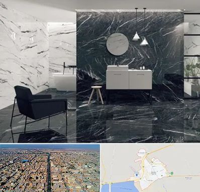 فروشگاه سنگ مرمریت در بندر ماهشهر