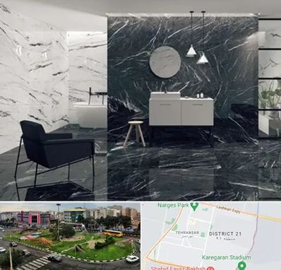 فروشگاه سنگ مرمریت در تهرانسر 
