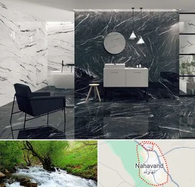 فروشگاه سنگ مرمریت در نهاوند