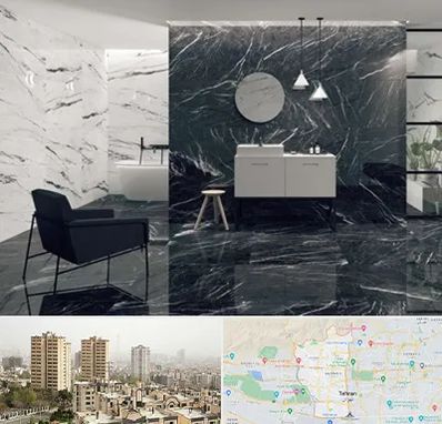 فروشگاه سنگ مرمریت در منطقه 5 تهران 