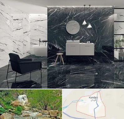 فروشگاه سنگ مرمریت در کردان