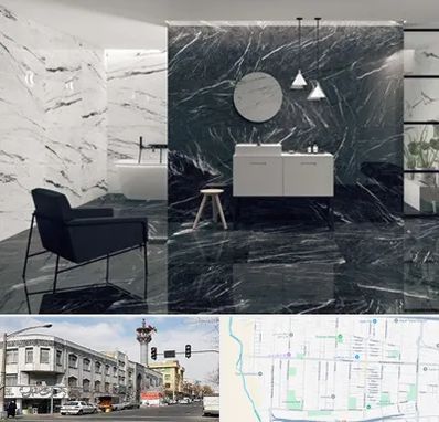 فروشگاه سنگ مرمریت در 17شهریور