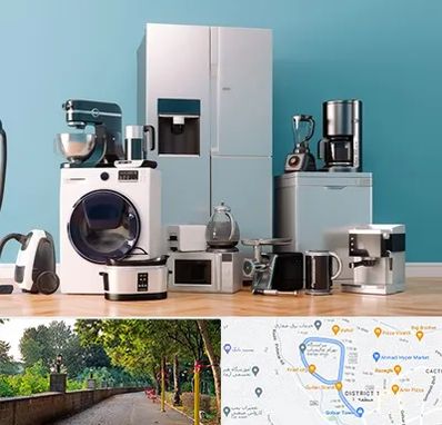 لوازم خانگی قسطی در فلکه گاز رشت 