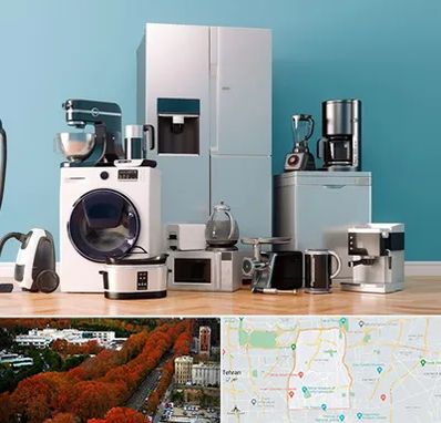 لوازم خانگی قسطی در منطقه 6 تهران 