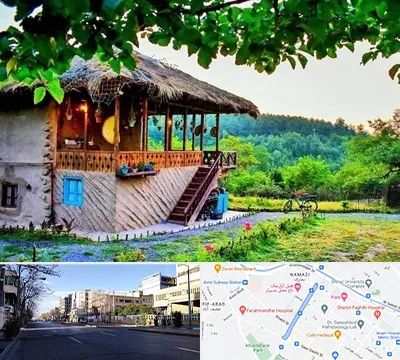 اقامتگاه بوم گردی در خیابان ملاصدرا شیراز 