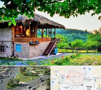 اقامتگاه بوم گردی در شاهین ویلا کرج 