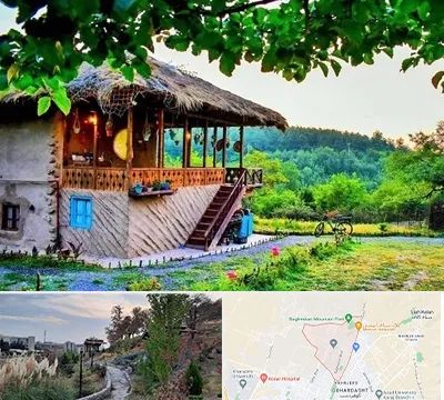 اقامتگاه بوم گردی در باغستان کرج 