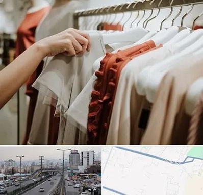 فروشگاه لباس زنانه در بلوار ارتش