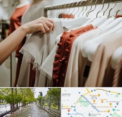 فروشگاه لباس زنانه در خیابان ارم شیراز