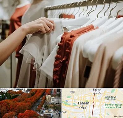 فروشگاه لباس زنانه در ولیعصر