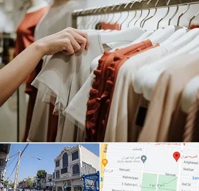فروشگاه لباس زنانه در افسریه