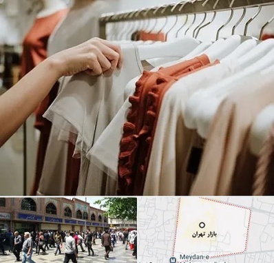 فروشگاه لباس زنانه در بازار تهران