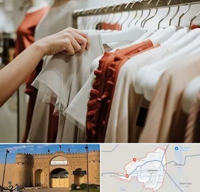 فروشگاه لباس زنانه در ایرانشهر