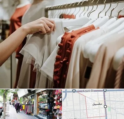فروشگاه لباس زنانه در سلسبیل