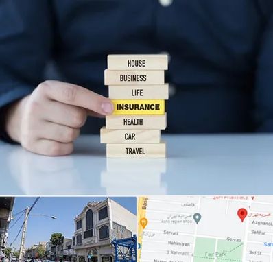 بیمه اقساطی در افسریه 