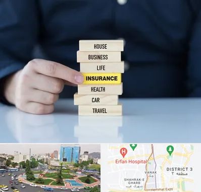 بیمه اقساطی در ونک 