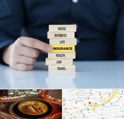 بیمه اقساطی در میدان ولیعصر 