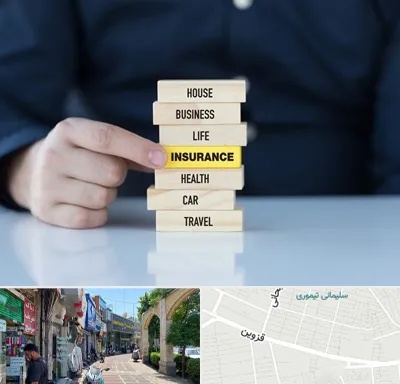 بیمه اقساطی در خیابان قزوین