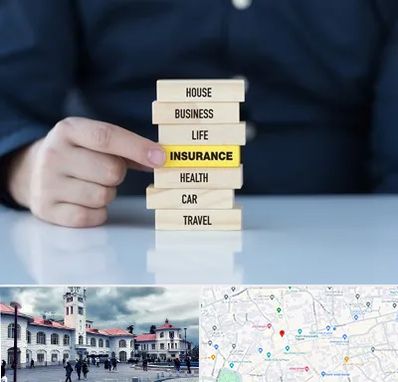 بیمه اقساطی در میدان شهرداری رشت 