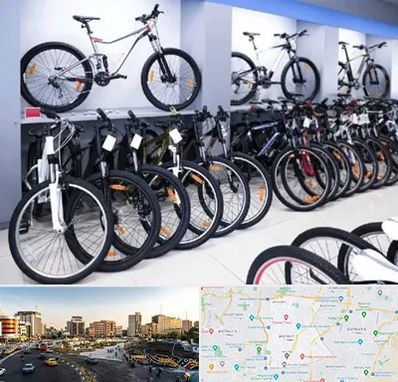 دوچرخه قسطی در منطقه 7 تهران 