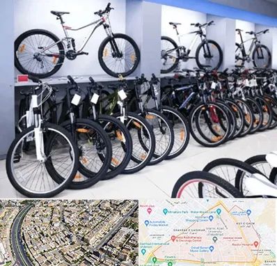 دوچرخه قسطی در شهرک غرب مشهد 