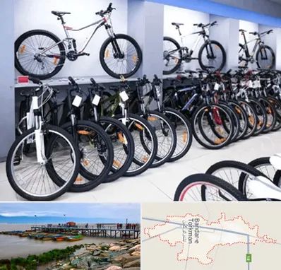 دوچرخه قسطی در بندر ترکمن