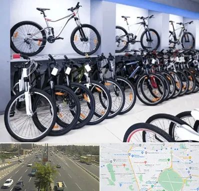 دوچرخه قسطی در منطقه 17 تهران 