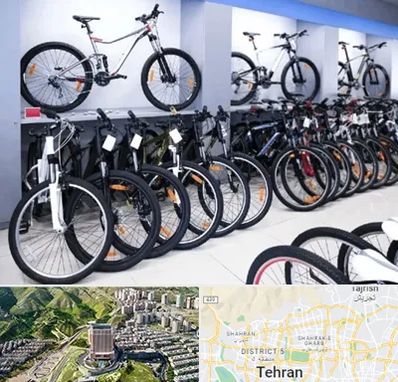 دوچرخه قسطی در شمال تهران 