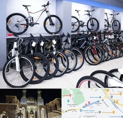 دوچرخه قسطی در زرگری شیراز 