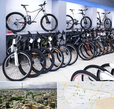 دوچرخه قسطی در منطقه 8 تهران 