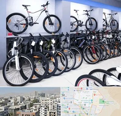 دوچرخه قسطی در منطقه 14 تهران 