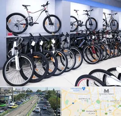 دوچرخه قسطی در جنوب تهران 