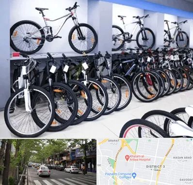 دوچرخه قسطی در ظفر 