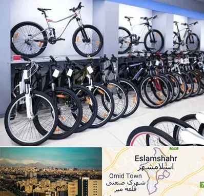 دوچرخه قسطی در اسلامشهر