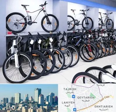 دوچرخه قسطی در قیطریه 