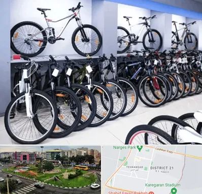 دوچرخه قسطی در تهرانسر 