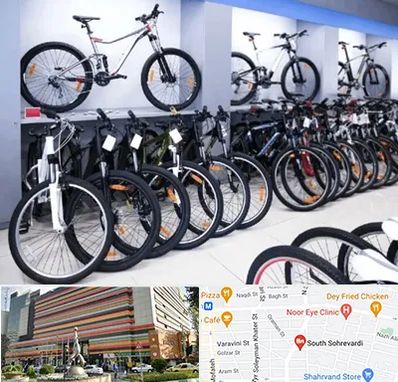 دوچرخه قسطی در سهروردی 