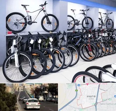 دوچرخه قسطی در خطیب تبریز